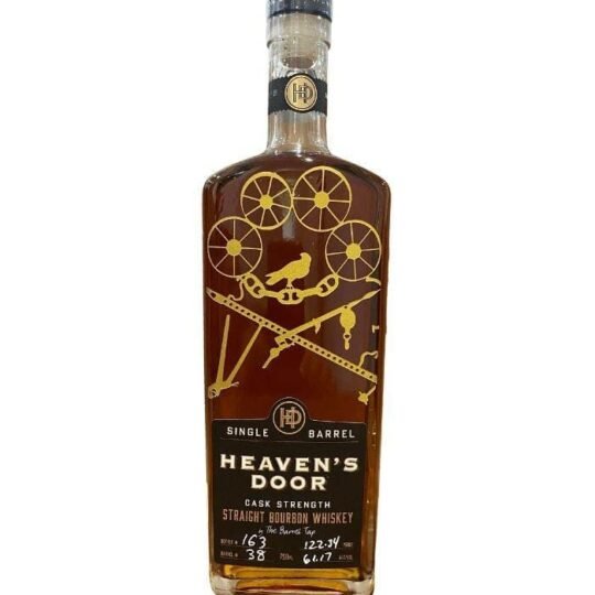 Heaven's Door Cask Strength Single Barrel By 'The Barrel Ora Liquors' Straight Bourbon Whiskey 750mL