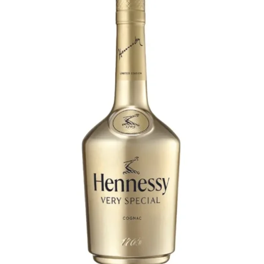 Hennessy V.S Limited Edition Gold Bottle Cognac 750mL