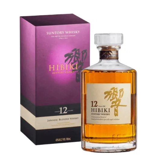 Hibiki 12 years Old Japanese Whiskey 750mL