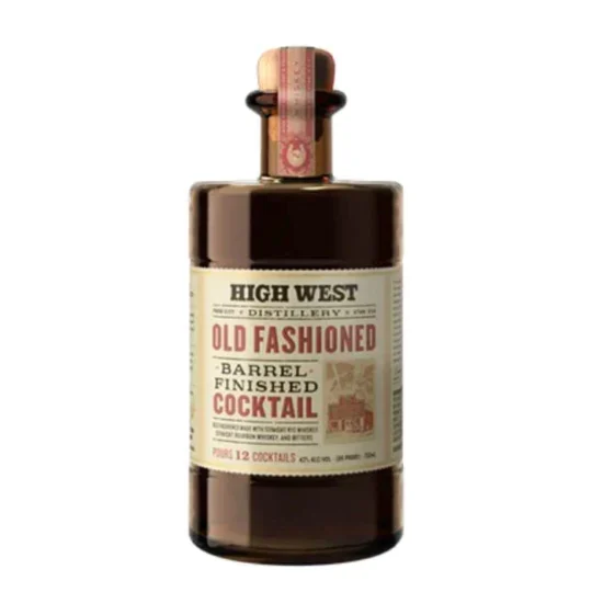 High West Old Fashioned Barrel Finished Cocktail 375mL