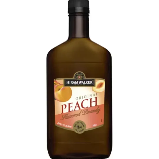 Hiram Walker Peach Flavored Brandy 200mL
