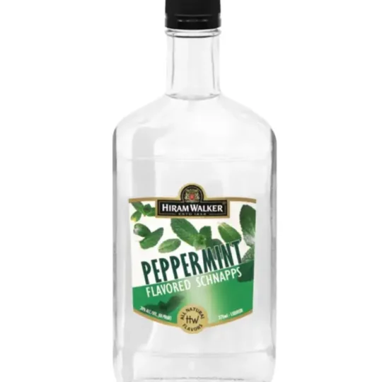 Hiram Walker Peppermint Schnapps 375mL