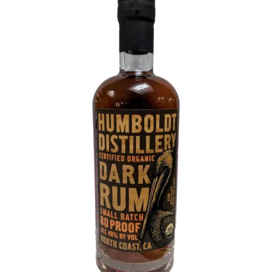 Humboldt Distillery Organic Dark Rum 750mL