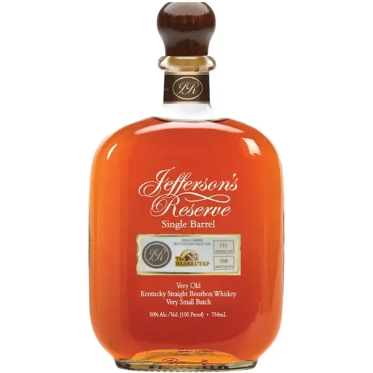 Jefferson's Reserve Single Barrel Selected by "The Barrel Ora Liquors" 750mL