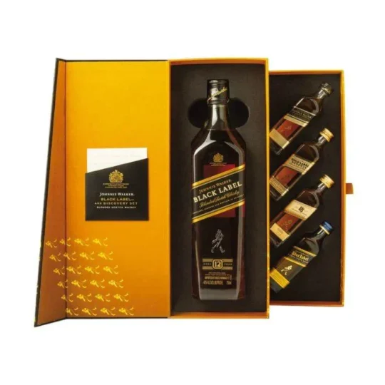 Johnnie Walker Black Label Moments To Share Voice Recorder Gift Set