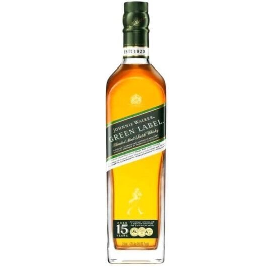 Johnnie Walker Green Label Scotch Whisky 750mL