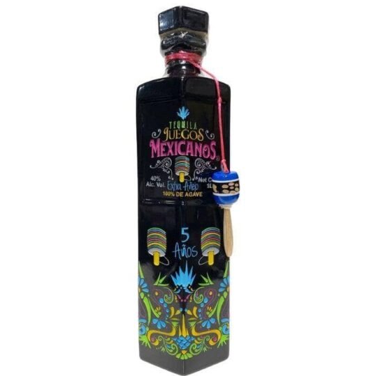 Juegos Mexicanos Extra Añejo Tequila 1L