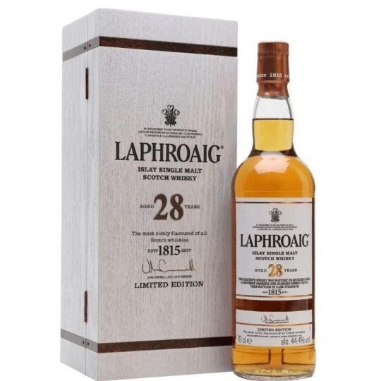 Laphroaig 28 Year Old Single Malt Whisky Final Cask 750mL