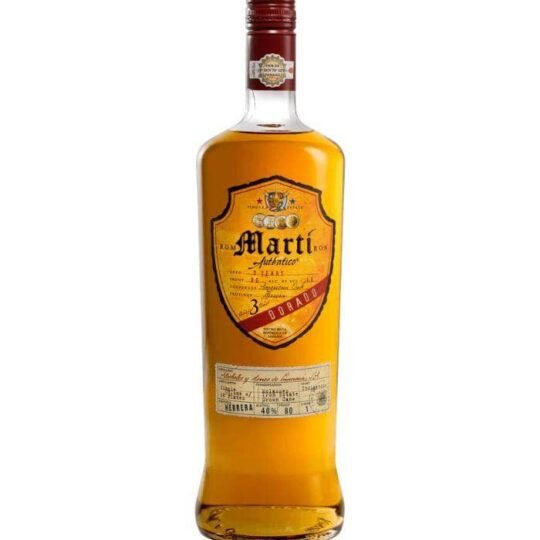 Marti Autentico Dorado Rum 750mL
