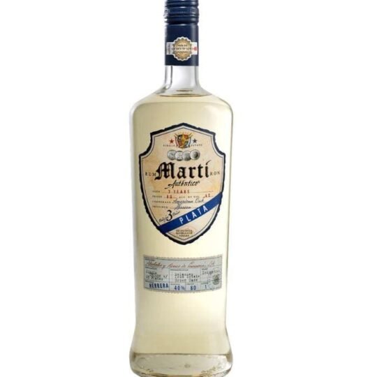 Marti Autentico Plata Rum 750mL