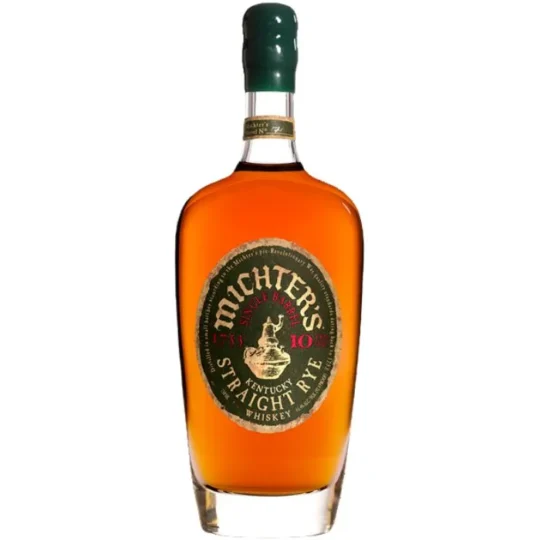 Michter’s 10 Year Old Single Barrel Rye Whiskey 2023 Release 750mL