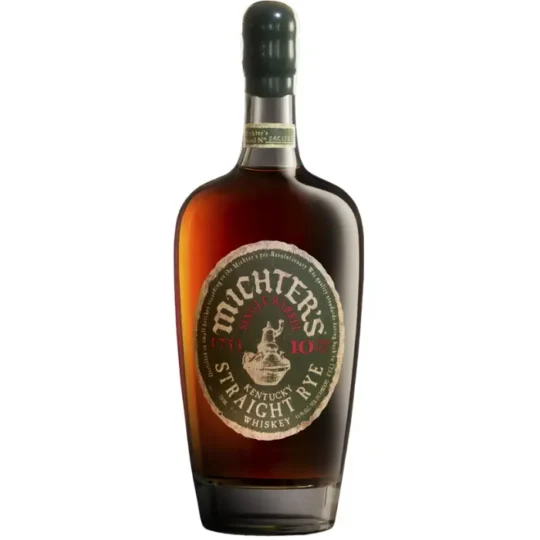 Michter’s 10 Year Old Single Barrel Rye Whiskey 2024 Release 750mL