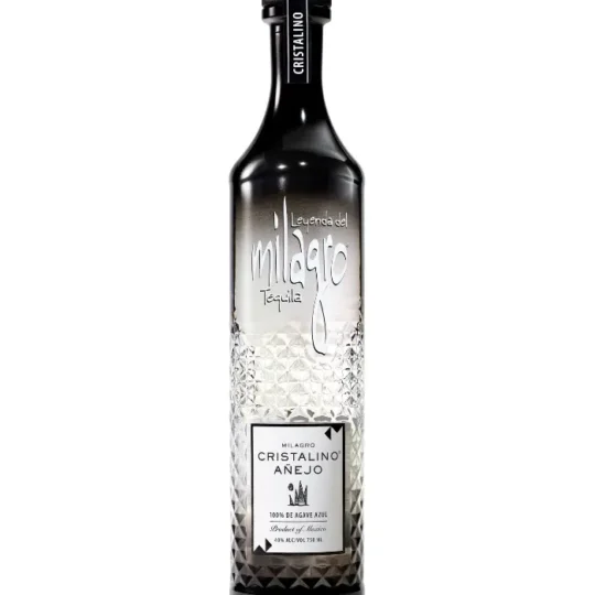Milagro Cristalino Anejo Tequila 750mL
