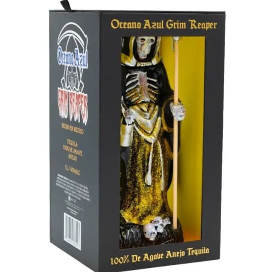 Oceano Azul Grim Reaper Anejo Tequila 1L