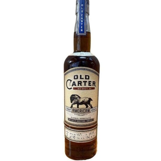 Old Carter Straight American Whiskey 13 Year, Batch 5 2021 Release