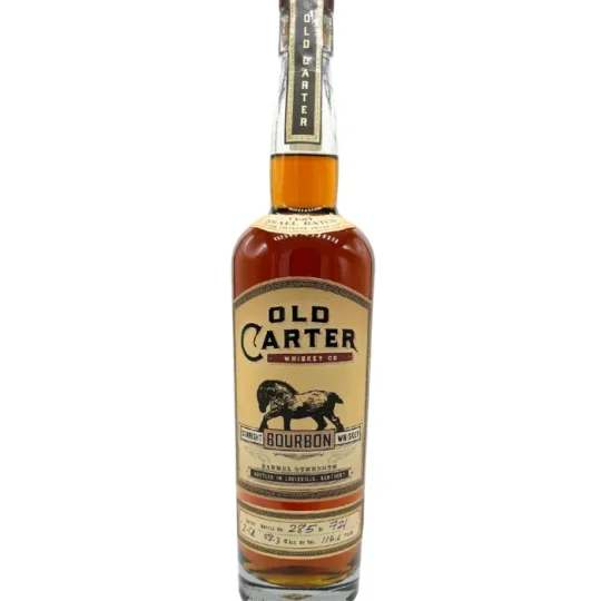 Old Carter Straight Bourbon Whiskey Very Small Batch 2-CA 2022 Release