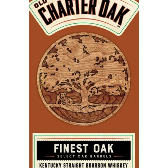 Old Charter Oak Finest Oak Straight Bourbon Whiskey 750mL