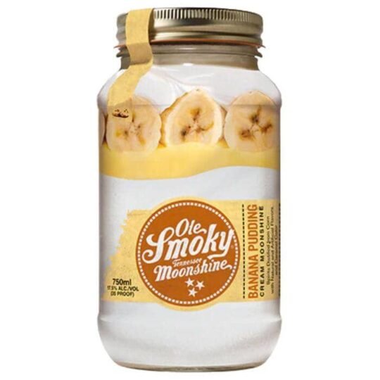 Ole Smoky Banana Pudding Cream Moonshine 750mL