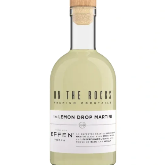 On The Rocks Lemon Drop Martini Cocktail 375mL