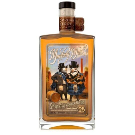 Orphan Barrel Muckety Muck 25 Years Old Single Grain Scotch Whisky 750mL
