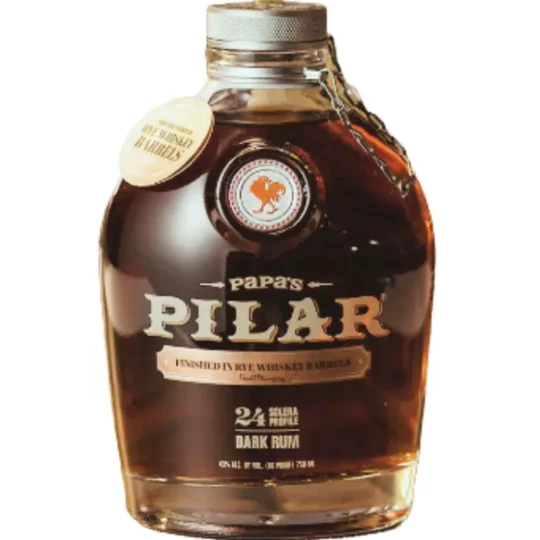 Papa's Pilar Dark Rum Finished In Rye Whiskey Barrels 750mL