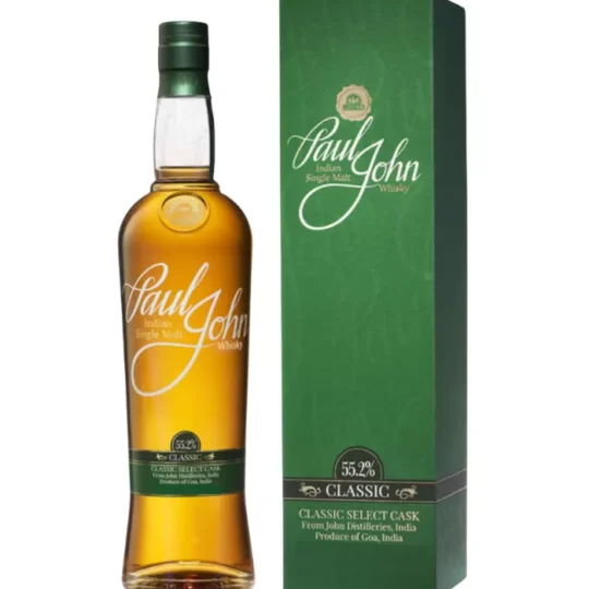 Paul John Classic Select Cask Indian Single Malt Whisky 750mL
