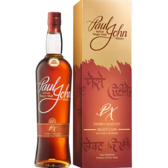 Paul John PX Select Cask Indian Single Malt Whisky 750mL