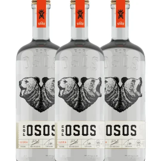 Por Osos Vodka 3-Pack