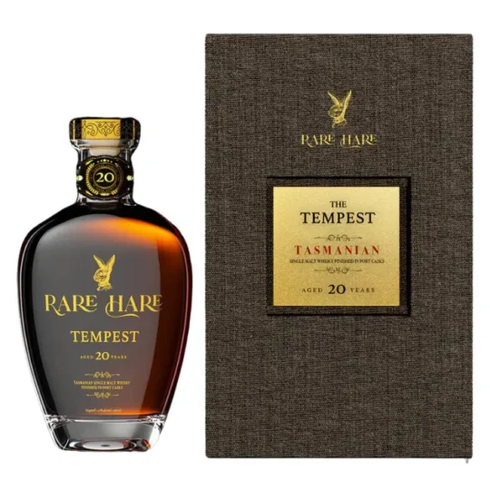 Rare Hare 20 Year Tempest Tasmanian Single Malt Whisky