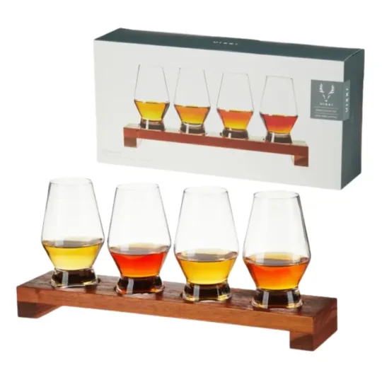Raye Crystal Spirits Tasting Glass Flight Viski®
