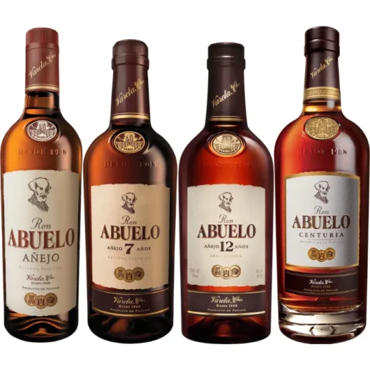 Ron Abuelo Añejo Rum Family Bundle