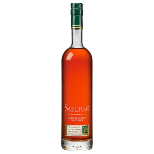 Sazerac Rye 18 Year Old Kentucky Rye Whiskey 2022 750mL