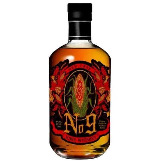 Slipknot No. 9 Red Cask Iowa Whiskey 750mL