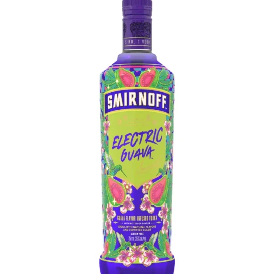 Smirnoff Electric Guava Vodka 750mL