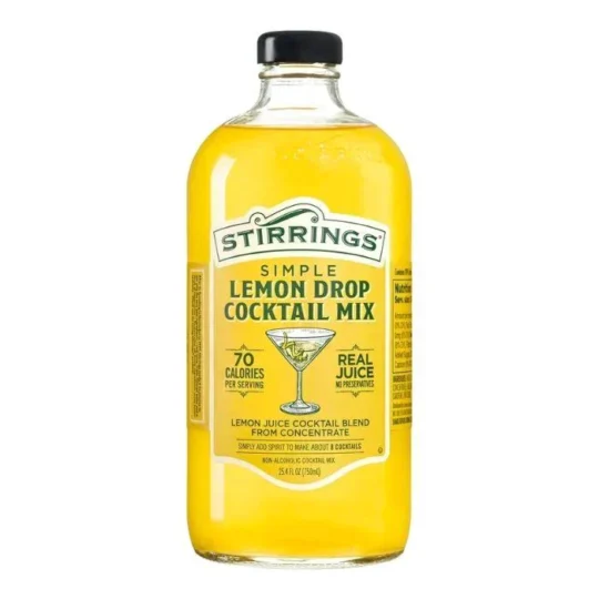 Stirrings Lemon Drop Cocktail Mix 750mL