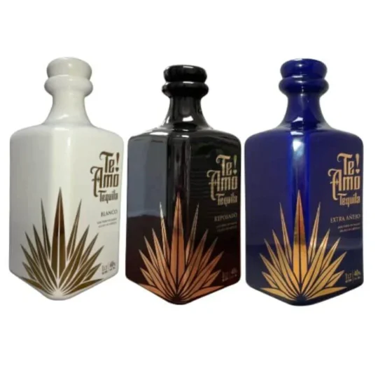 Te Amo Ceramic Tequila Bundle