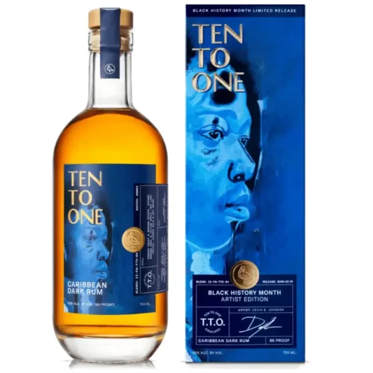 Ten To One Black History Month Artist Edition Rum 750mL