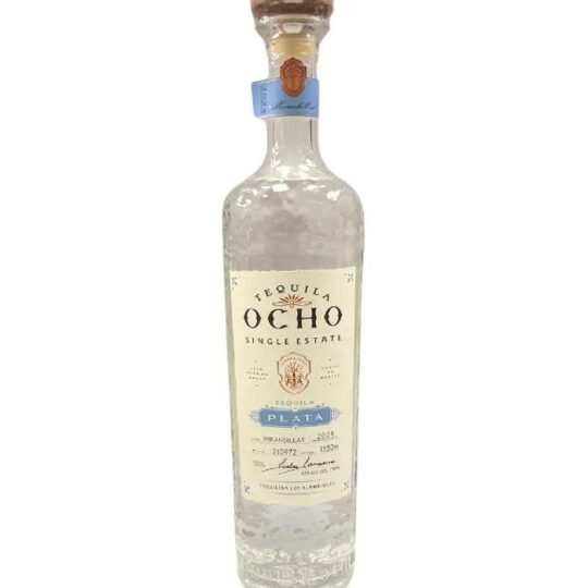 Tequila Ocho Plata Tequila Mirandillas Estate 2024 750mL