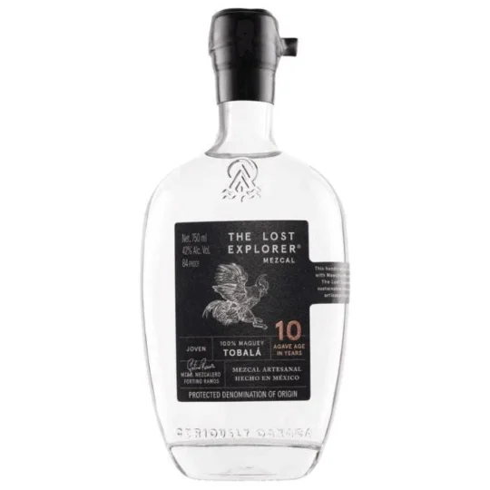 The Lost Explorer 10 Year Old Tobala Mezcal 750mL