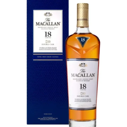 The Macallan Double Cask 18 Years Old Scotch 750mL