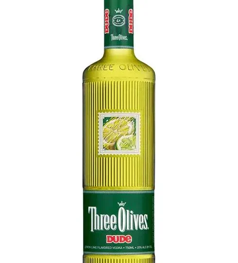Three Olives Dude Lemon Lime Vodka 750mL