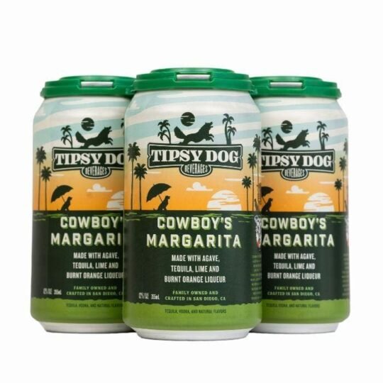 Tipsy Dog Beverage's Cowboy's Margarita 4 Pack