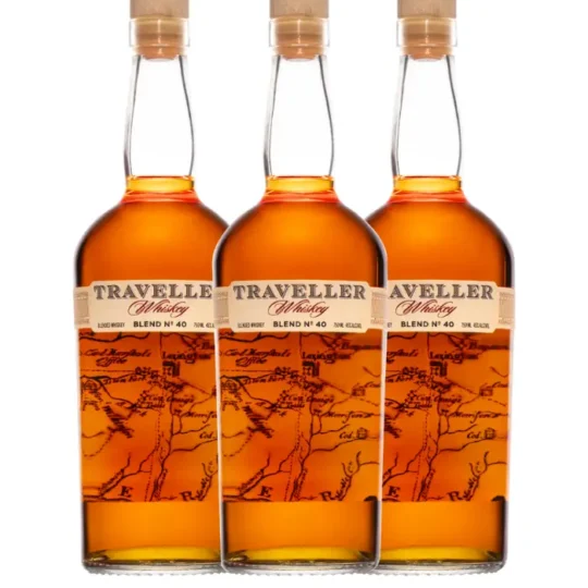 Traveller Blend No. 40 Whiskey by Chris Stapleton & Buffalo Trace 3 Pack 750mL