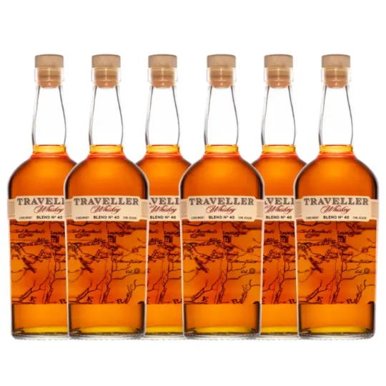 Traveller Blend No. 40 Whiskey by Chris Stapleton & Buffalo Trace 6 Pack 750mL