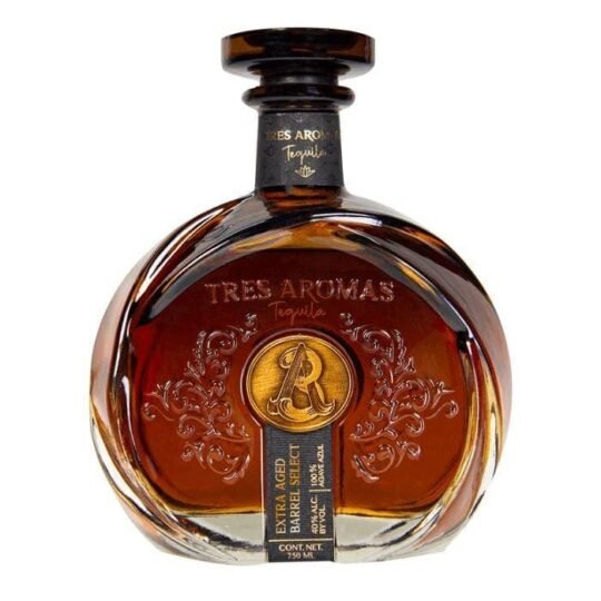 Tres Aromas Extra Aged Anejo Barrel Select Tequila 750mL