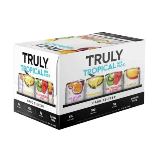 Truly Hard Seltzer Tropical Mix Pack - 12 Pack