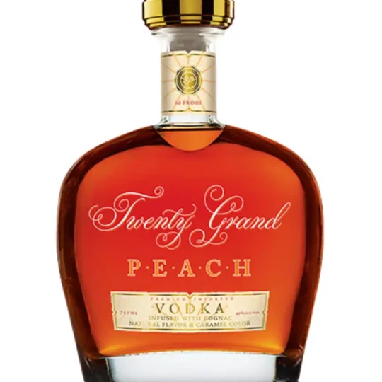 Twenty Grand Peach Vodka Infused with Cognac 750mL