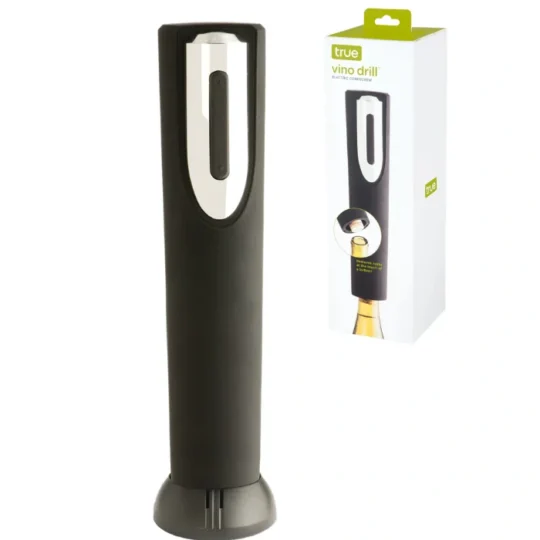 Vino Drill Battery Powered Corkscrew by True Brands