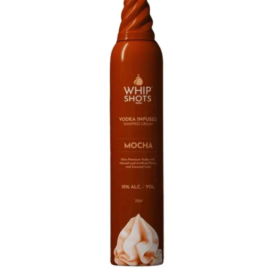 Whip Shots Vodka Infused Mocha Whip Cream by Cardi B