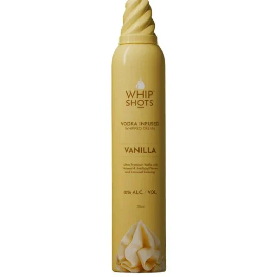 Whip Shots Vodka Infused Vanilla Whip Cream by Cardi B